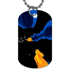 Digital Illusion Dog Tag (Two Sides) from ArtsNow.com Front