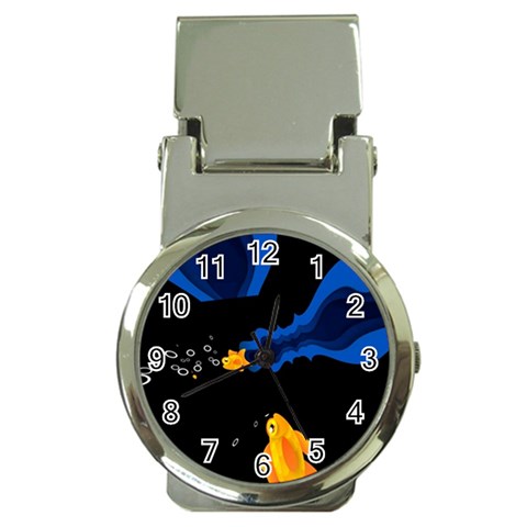 Digital Illusion Money Clip Watches from ArtsNow.com Front