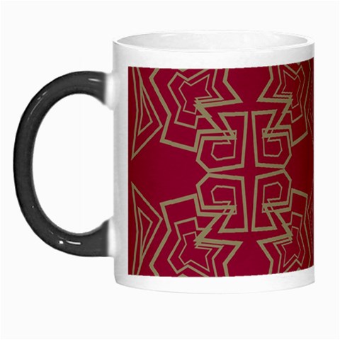 Abstract pattern geometric backgrounds   Morph Mugs from ArtsNow.com Left