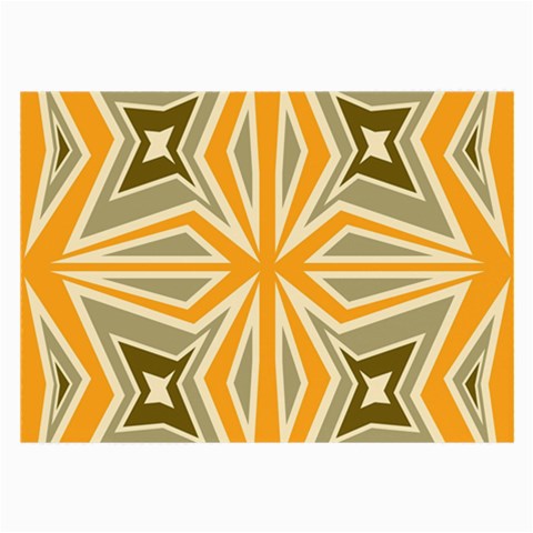 Abstract pattern geometric backgrounds   Large Glasses Cloth from ArtsNow.com Front