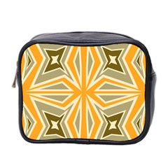 Abstract pattern geometric backgrounds   Mini Toiletries Bag (Two Sides) from ArtsNow.com Front