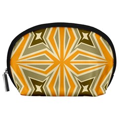 Abstract pattern geometric backgrounds   Accessory Pouch (Large) from ArtsNow.com Front