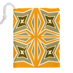 Abstract pattern geometric backgrounds   Drawstring Pouch (4XL) from ArtsNow.com Back
