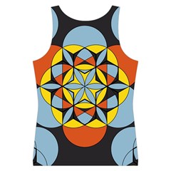 Abstract pattern geometric backgrounds   Sport Tank Top  from ArtsNow.com Back