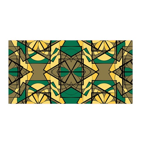 Abstract pattern geometric backgrounds   Satin Wrap from ArtsNow.com Front
