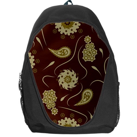 Floral pattern paisley style  Backpack Bag from ArtsNow.com Front