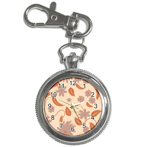 Folk flowers print Floral pattern Ethnic art Key Chain Watches from ArtsNow.com Front