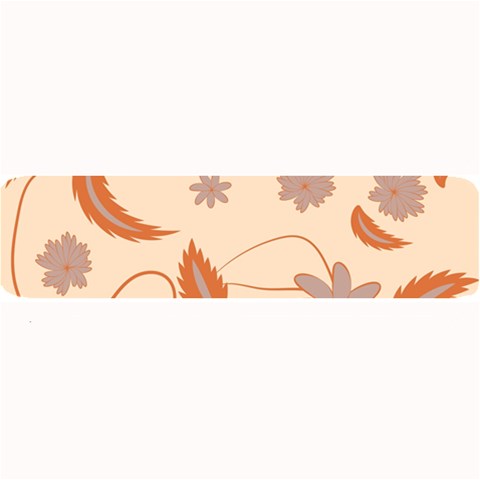 Folk flowers print Floral pattern Ethnic art Large Bar Mats from ArtsNow.com 32 x8.5  Bar Mat