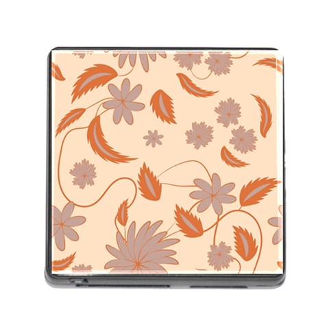 Folk flowers print Floral pattern Ethnic art Memory Card Reader (Square 5 Slot) from ArtsNow.com Front