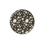 Folk flowers print Floral pattern Ethnic art Hat Clip Ball Marker