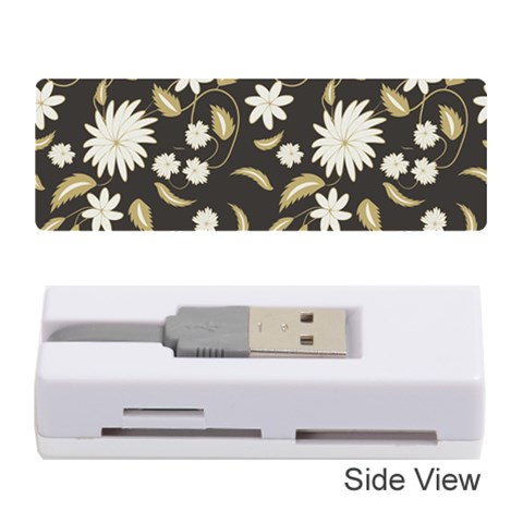 Folk flowers print Floral pattern Ethnic art Memory Card Reader (Stick) from ArtsNow.com Front