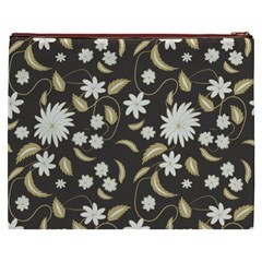 Folk flowers print Floral pattern Ethnic art Cosmetic Bag (XXXL) from ArtsNow.com Back