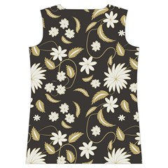 Folk flowers print Floral pattern Ethnic art Women s Basketball Tank Top from ArtsNow.com Back