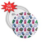 New Year Gifts 2.25  Buttons (100 pack) 