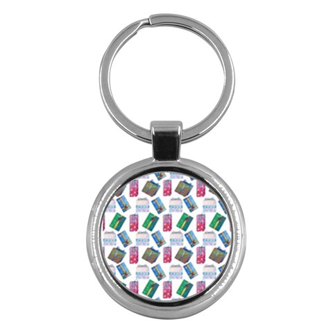 New Year Gifts Key Chain (Round) from ArtsNow.com Front