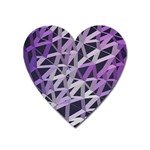 3d Lovely Geo Lines  Iv Heart Magnet