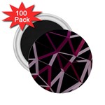 3d Lovely Geo Lines Iii 2.25  Magnets (100 pack) 