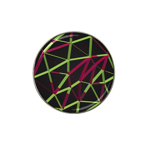 3D Lovely GEO Lines X Hat Clip Ball Marker (4 pack) from ArtsNow.com Front