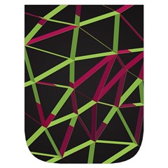 3D Lovely GEO Lines X Waist Pouch (Large) from ArtsNow.com Front Pocket