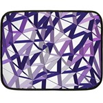 3D Lovely GEO Lines X Fleece Blanket (Mini)