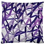 3D Lovely GEO Lines X Large Flano Cushion Case (One Side)