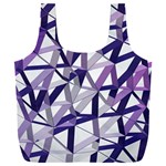3D Lovely GEO Lines X Full Print Recycle Bag (XXL)