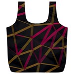 3D Lovely GEO Lines XI Full Print Recycle Bag (XL)