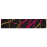 3D Lovely GEO Lines XI Small Flano Scarf