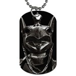 Creepy Women Mannequin Portrait Dog Tag (Two Sides)