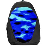 Blue Waves Abstract Series No11 Backpack Bag