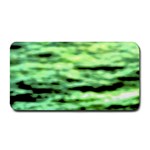 Green  Waves Abstract Series No13 Medium Bar Mats
