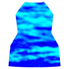 Blue Waves Abstract Series No12 Women s Long Sleeve Raglan Tee from ArtsNow.com Back