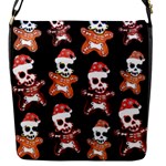 Zanoskull - Gingerbread MON Flap Closure Messenger Bag (S)