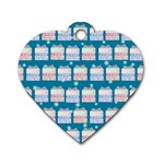Gift Boxes Dog Tag Heart (Two Sides)