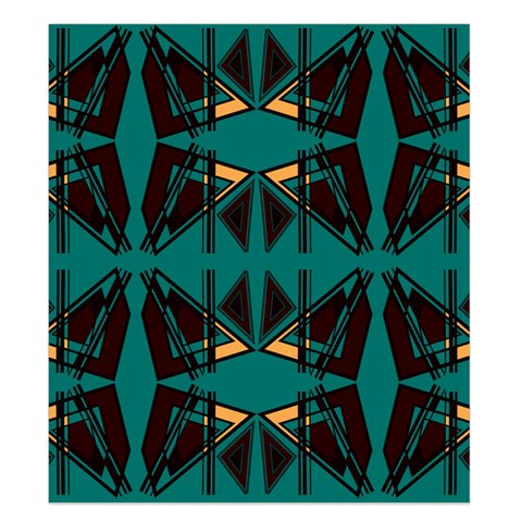 Abstract geometric design    Duvet Cover Double Side (King Size) from ArtsNow.com Front