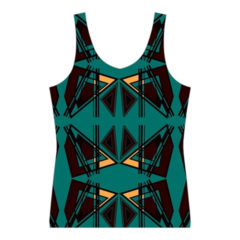 Abstract geometric design    Sport Tank Top  from ArtsNow.com Front