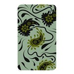 Floral pattern paisley style Paisley print.  Memory Card Reader (Rectangular)
