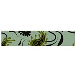 Floral pattern paisley style Paisley print.  Small Flano Scarf