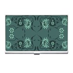Floral pattern paisley style Paisley print.  Business Card Holder