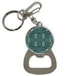 Floral pattern paisley style Paisley print.  Bottle Opener Key Chain
