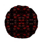 Floral pattern paisley style Paisley print.  Standard 15  Premium Round Cushions