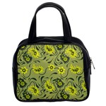 Floral pattern paisley style Paisley print.  Classic Handbag (Two Sides)
