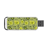 Floral pattern paisley style Paisley print.  Portable USB Flash (One Side)