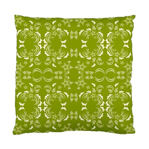 Floral folk damask pattern  Standard Cushion Case (One Side) from ArtsNow.com Front