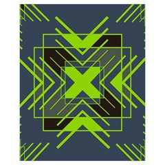 Abstract geometric design    Drawstring Pouch (XL) from ArtsNow.com Back
