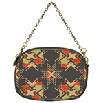 Abstract geometric design    Chain Purse (One Side)