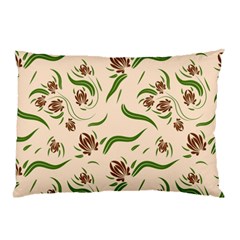 Folk flowers print Floral pattern Ethnic art Pillow Case (Two Sides) from ArtsNow.com Back