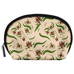 Folk flowers print Floral pattern Ethnic art Accessory Pouch (Large)