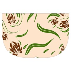 Folk flowers print Floral pattern Ethnic art Make Up Case (Small) from ArtsNow.com Side Left