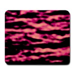 Pink  Waves Abstract Series No2 Large Mousepads